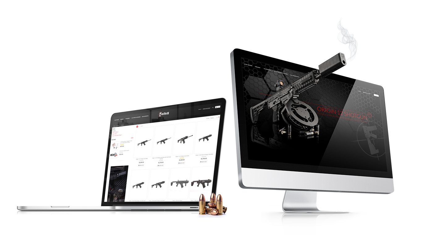 Crosby Interactive Custom Web Design for Firearms