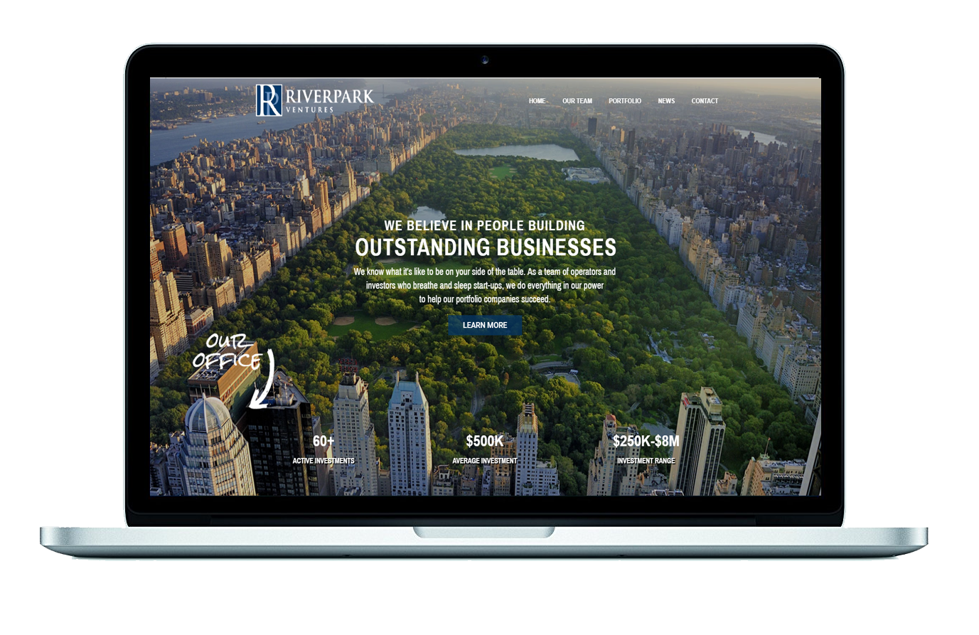 Crosby Interactive Web Design River Park Ventures